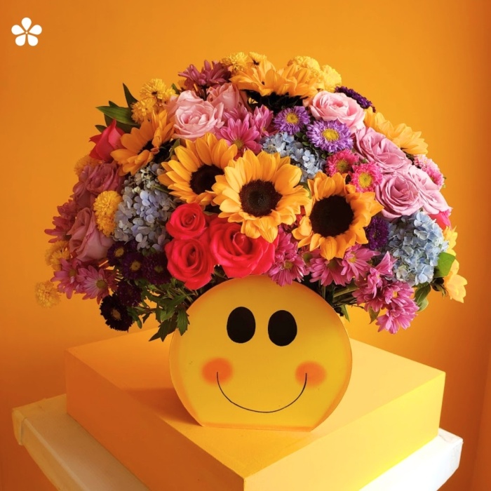 Alegre y colorido Smile