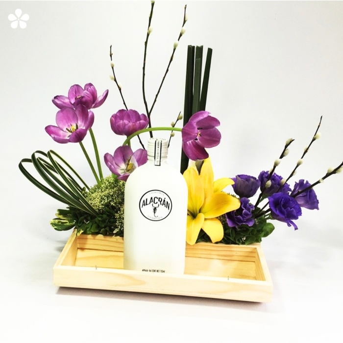 Tulipanes, lilis y lisianthus