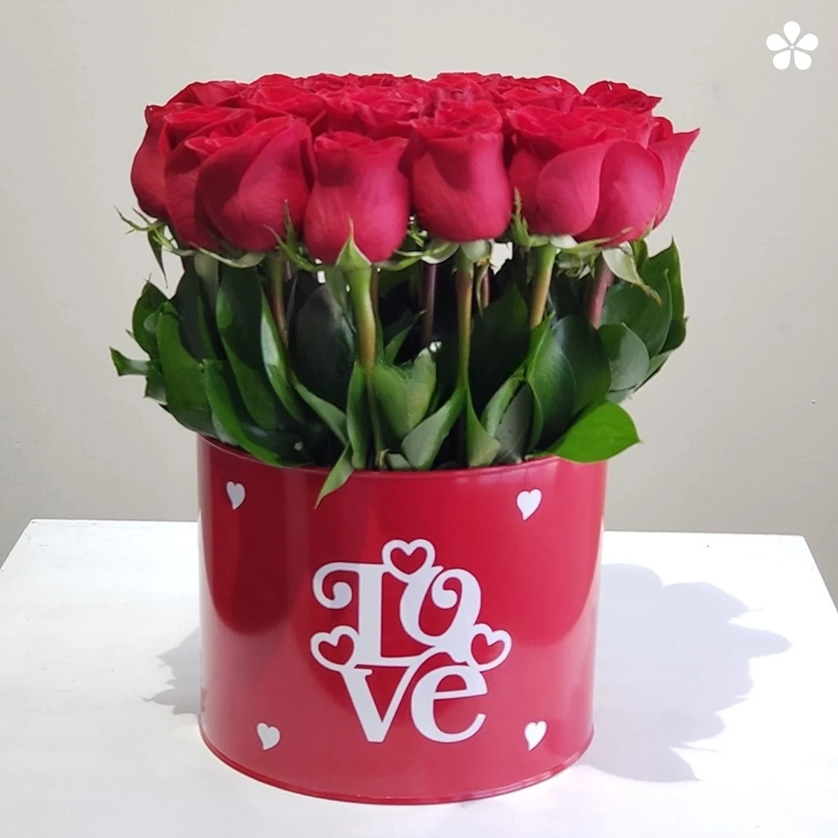 1583.jpg Love Rojo - 25 rosas en estuche - Imagen 1